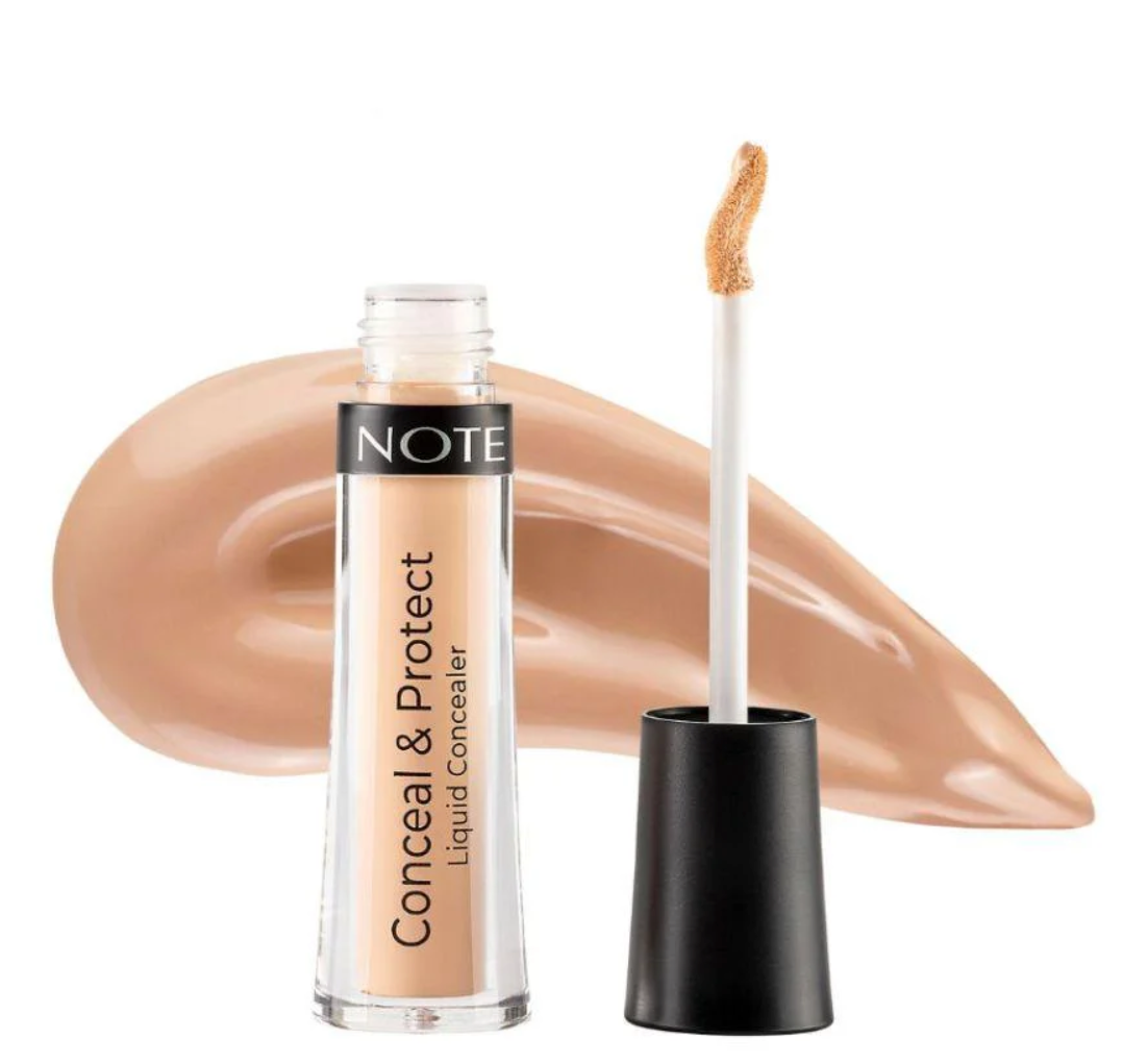 NOTE Cosmetics Conceal & Protect Liquid Concealer - Deep Beige (09)